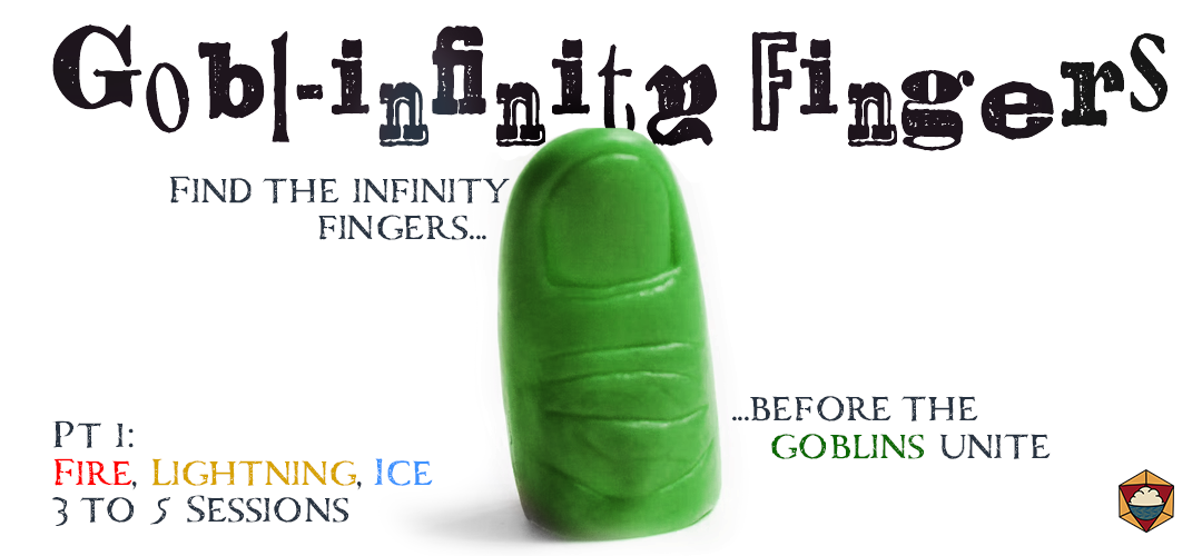 Goblinfinity Fingers: Fire, Lightning, Ice